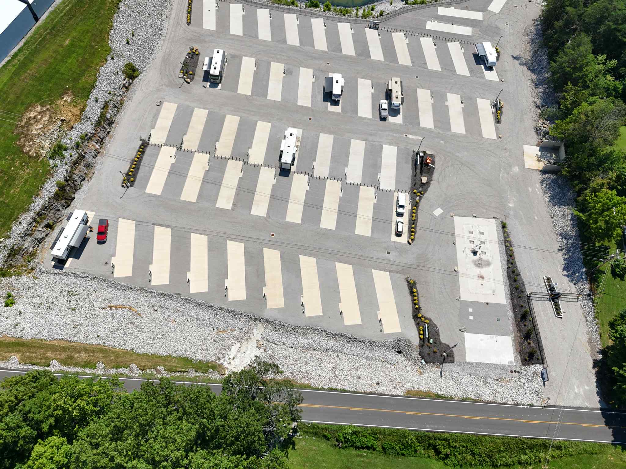 The park in summer 2025